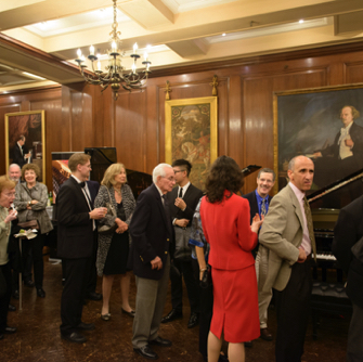 Reception after the concert